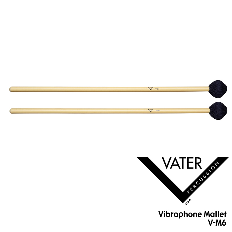 [★드럼채널★] Vater Vibraphone Mallet VM-6 (Soft) /VM-6/말렛/마림바